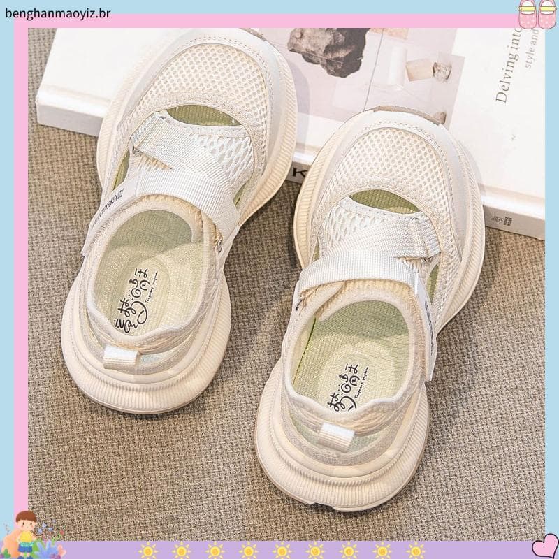 Meninas sapatos casuais antiderrapantes de sola macia 2026 primavera verão Festival novo estilo resistente ao desgaste r