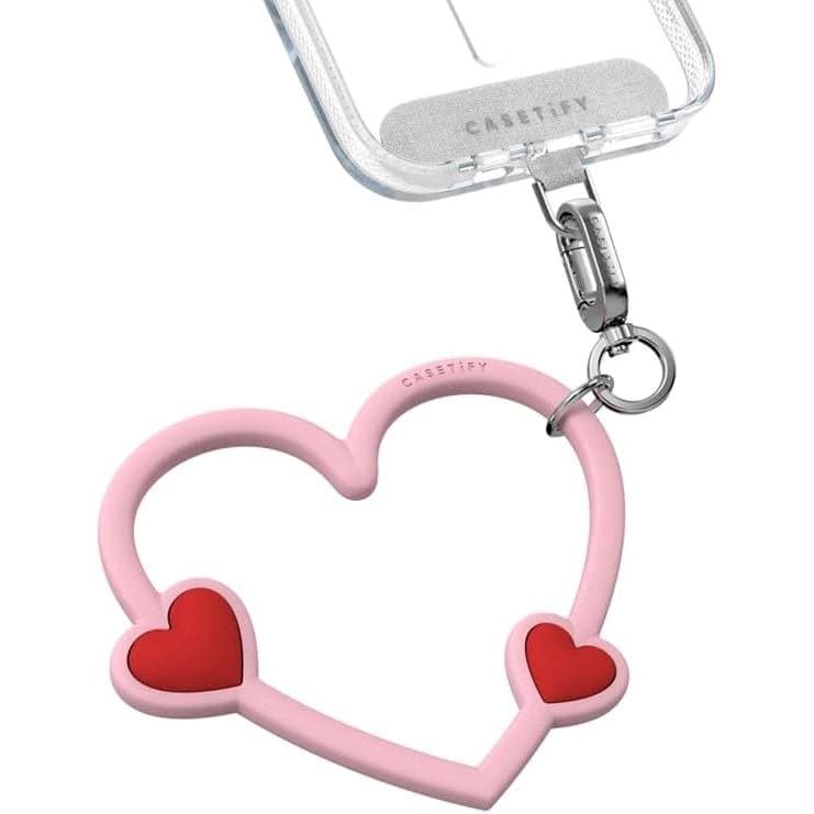 CASETiFY Jelly Wristlet [Mãos Livres/Toque Suave/Fácil de Prender] - Rosa Paixão/Vermelho Romance/Lustro/Periwinkl