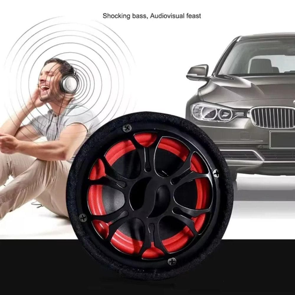 Alto-Falantes Para Carro , Subwoofer Coaxial De 4 Ohms , Falante Portátil Durável Woofer De Gama Completa Áudio Doméstic