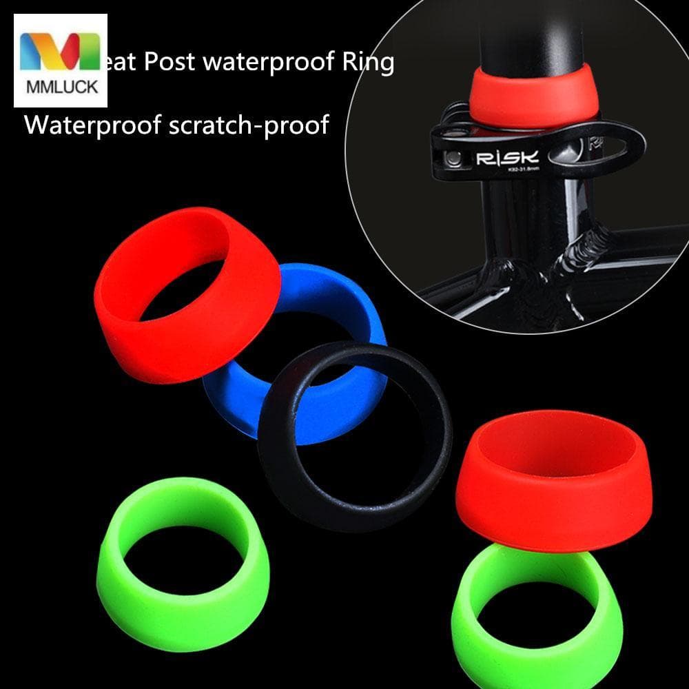 DARBY Selim Braçadeiras Capa À Prova Dwaterproof Água 1PC Anel De Borracha Poeira Silicone Ciclismo