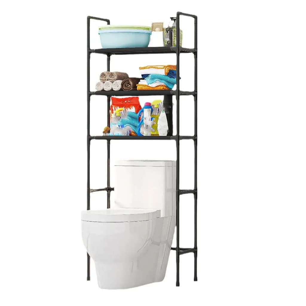 Estante Rack Banheiro Lavanderia Prateleiras Organizador