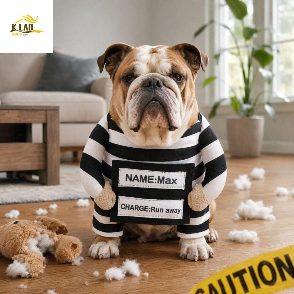 Fantasia Engraçada Para Animais De Estimação KLAOSD , Fantasias De Cosplay De Cachorro De Poliéster Respirável , Roupas