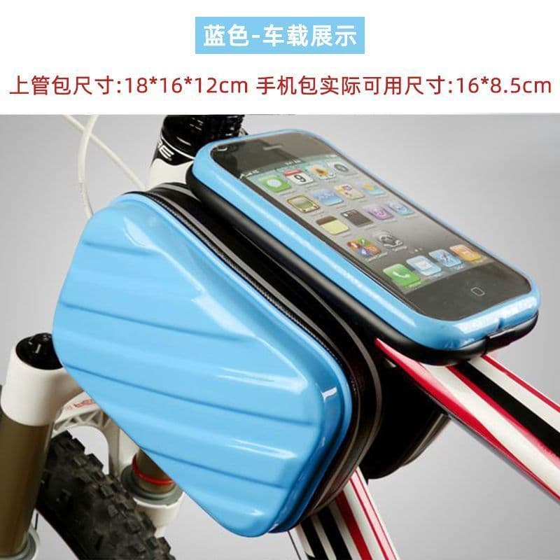 Bolsa de bicicleta CONIFER Bolsa de selim Bolsa ABS Produtos de ciclismo Grande capacidade à prova d'água casca dura