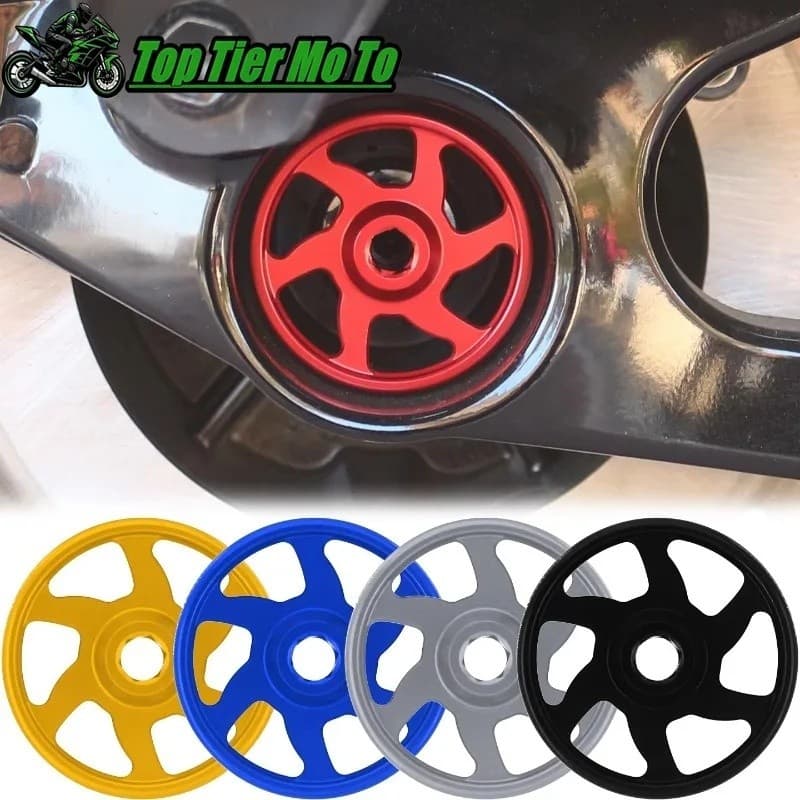 Apto Para Yamaha XMAX250 300 400 2017-2026 X-MAX300 Motocicleta Eixo Da Roda Traseira Parafuso Porca Capa Plug CNC Acess
