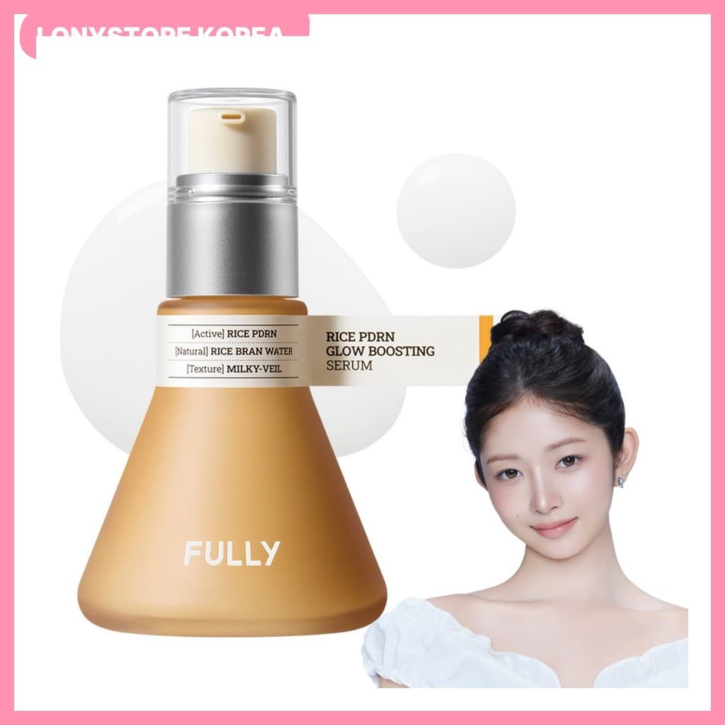 [Totalmente] Soro Intensificador De Brilho Rice PDRN , 1 Unidade/Coreano/Reforço/100 % Genuíno Da LONYSTORE