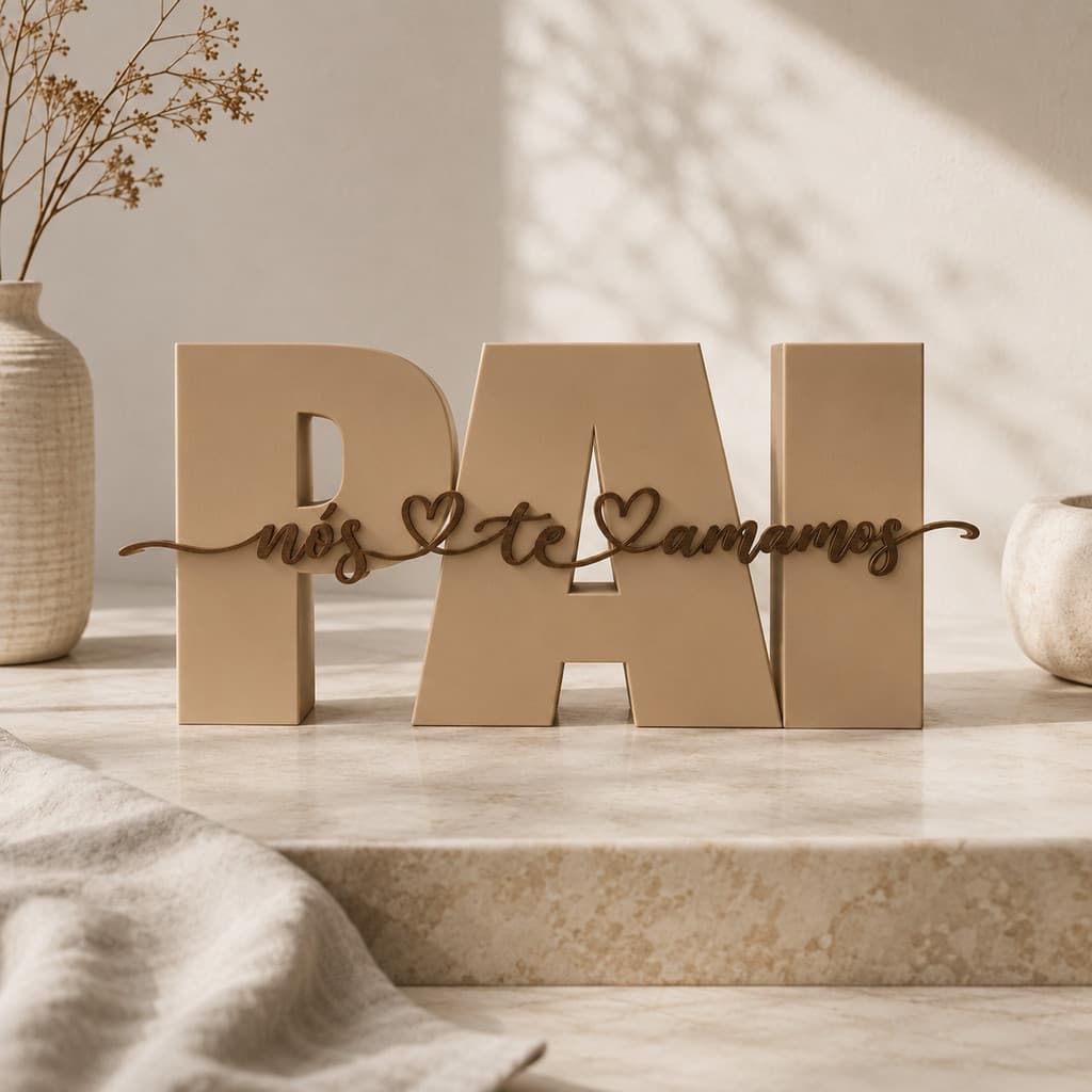 Nome Personalizado em 3D – Escolha o Seu Placa Decorativa para Quartos, Festas e Presentes