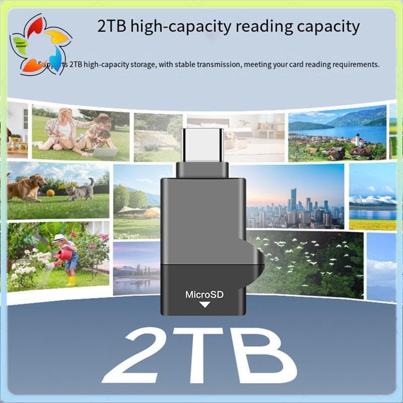 Mini Leitor De Cartão TF USB 3.0 Adaptador De Memória De Armazenamento Externo