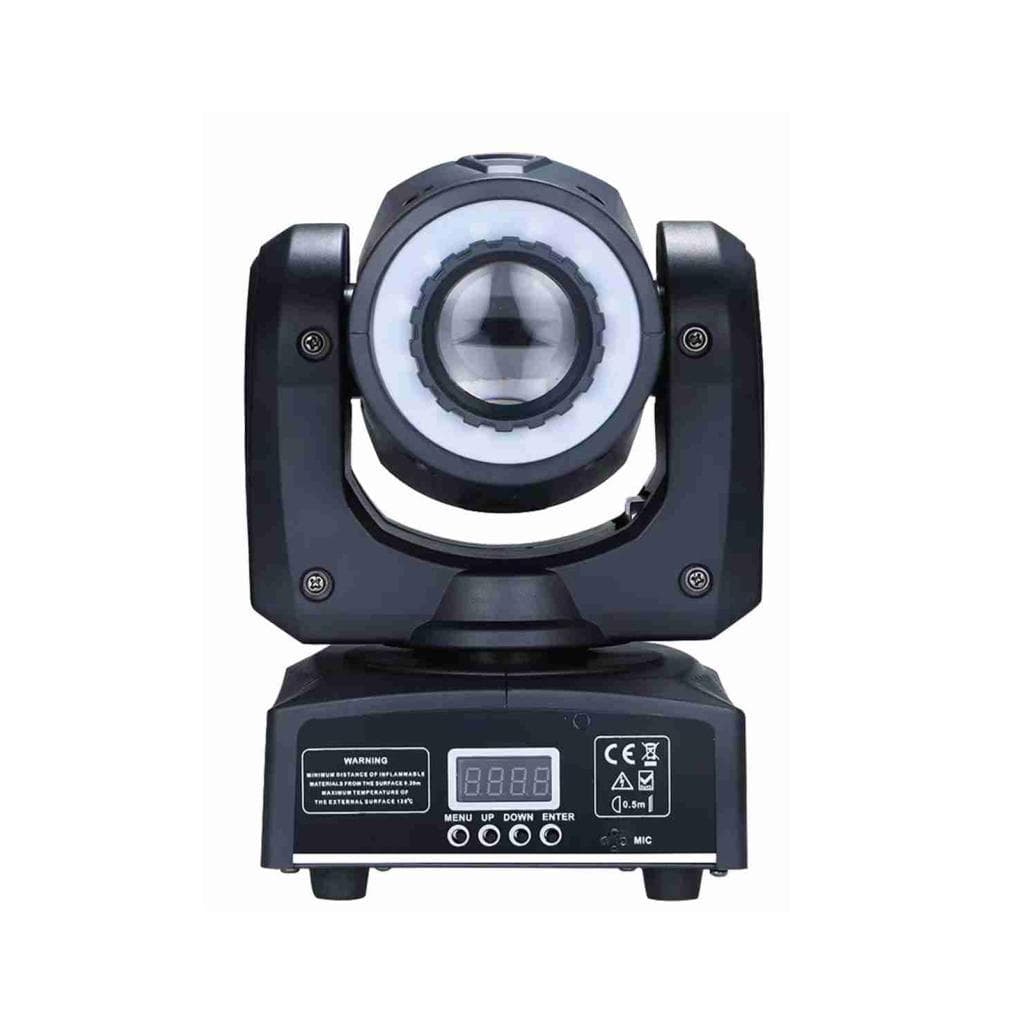 Nvstel-br 60W LED Moving Head Light 8 cores padrões DJ Lights Spotlights DMX512 com controle ativado por som Iluminação