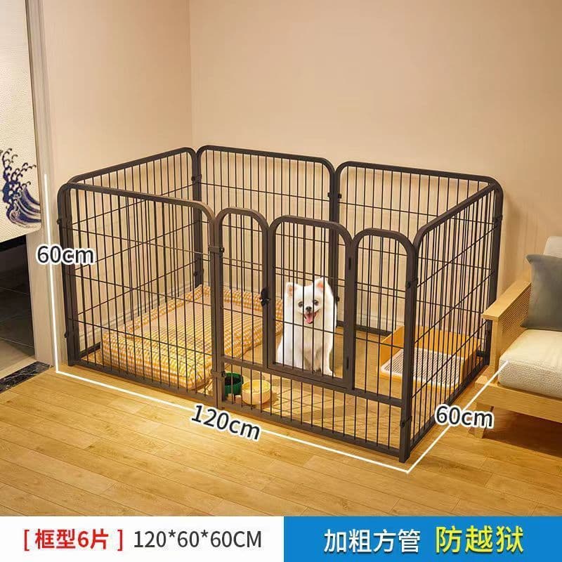 Novo estilo pronto estoque multifuncional cerca para cães gaiola para animais de estimação pequeno médio grande cerca pa