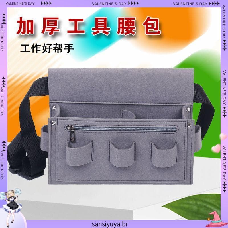9371 Pessoas Louvor Nails Dedicado Bolsa de Cintura para Carpintaria Cinto Multifuncional Bolsa de Ferramentas Durável C
