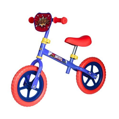 Bicicleta Equilíbrio Infantil Sem Pedal Azul Estável Leve Confortável Desenvolvimento Coordenação Motora