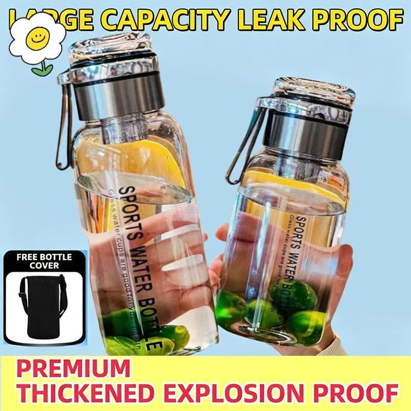 maoting } Garrafa De Água De Vidro Portátil Sustentável 1000ml 750ml Copo Transparente Para Trabalhadores De Escritório