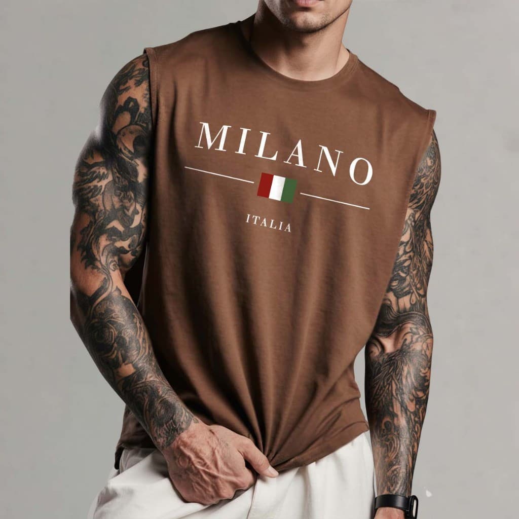 Regata Milano Oversized Machão Camiseta Camisa Streetwear Algodão Cavada Longline