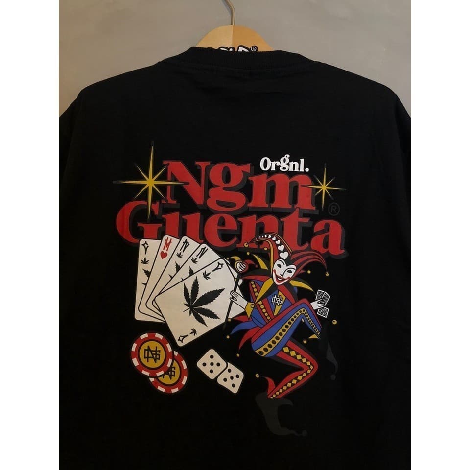 Unissex Camiseta Chronic Gola Redonda Jokker 2.0 3575 oversized camisa masculinas estampada T-shirt