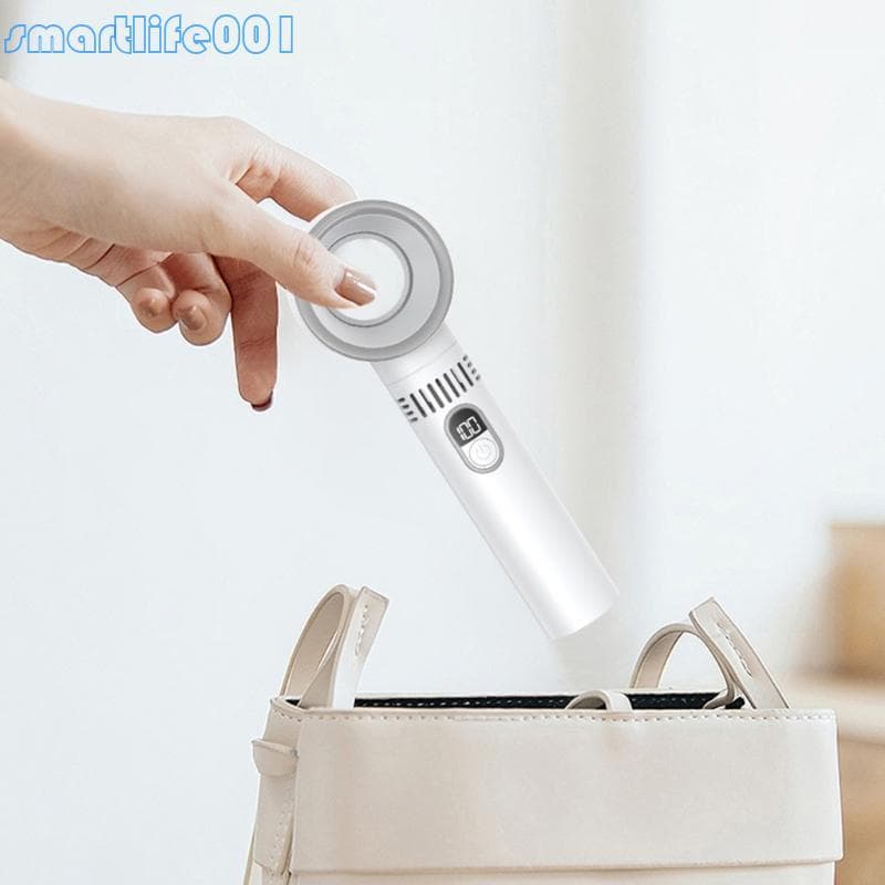 S * Ventilador De Resfriamento Ajustável Portátil Com Display Digital Pequeno Conveniente