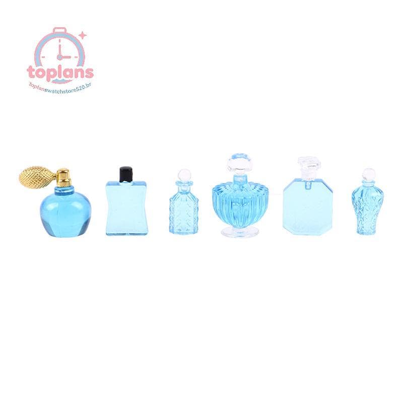 TOPLA 1 Conjunto 1 : 12 Casa De Bonecas Em Miniatura Perfume Modelo Boneca Quarto Banho Decoração Brinquedo