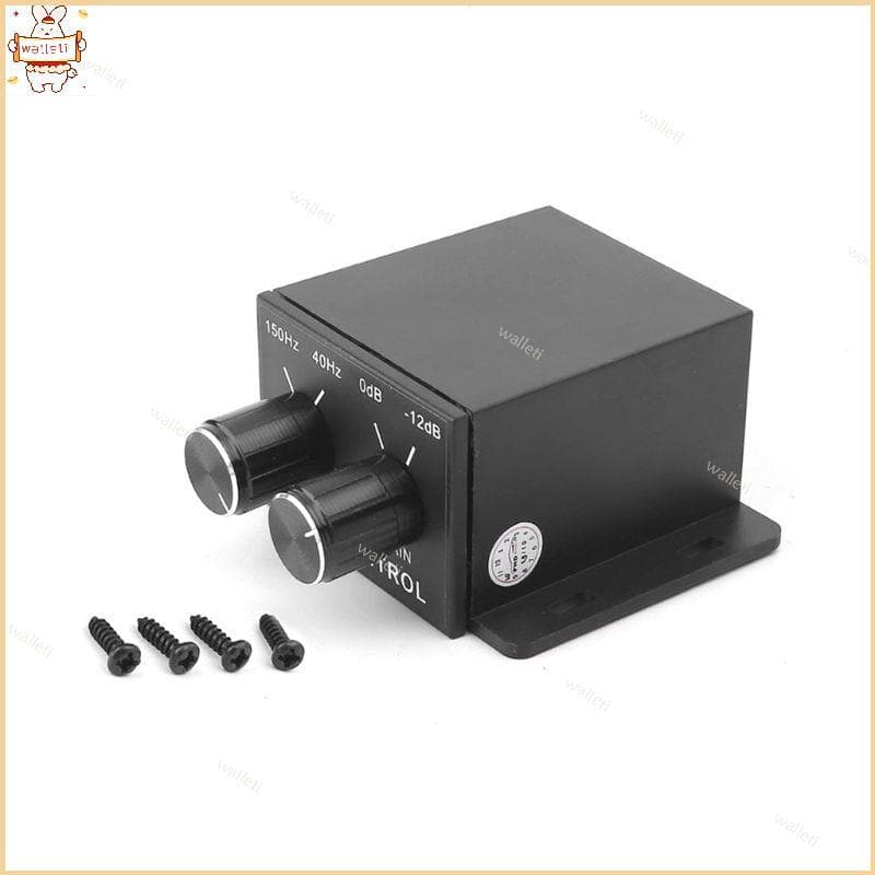 Regulador Carro Amplificador Baixo Subwoofer Estéreo Equalizador Controlador 4