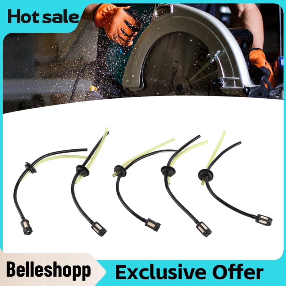Belleshopp-br Belleshopp-br Yosoo Health Gear Filtro de linha de combustível Peças de gasolina 5pcs Assy de mangueira
