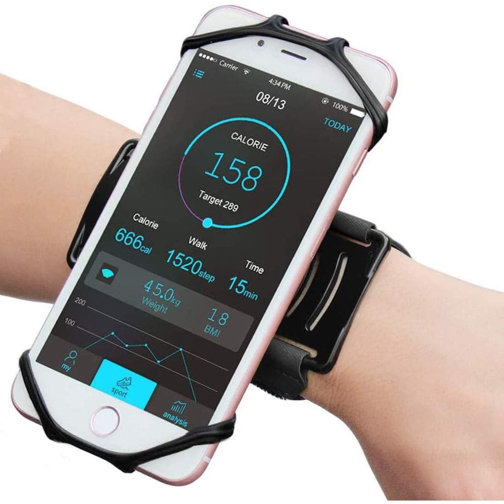 Suporte de Telefone para Pulso/Braço, 360 °   Braçadeira Esportiva Rotativa para iPhone 11 Pro Max XR XS X 8 7 6 6s Plus