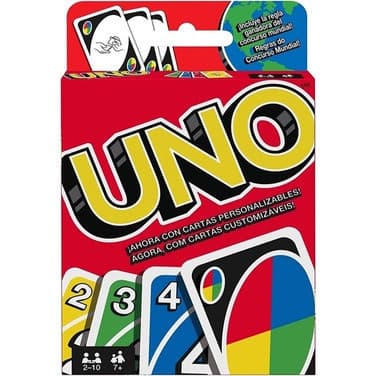 Jogo De Cartas Uno Com Cartas Para Personalizar Mattel