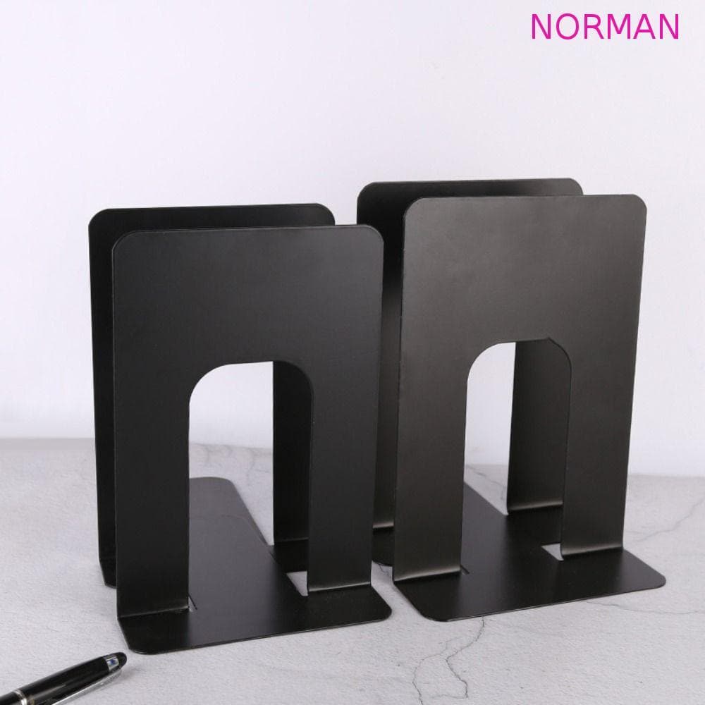 Suportes Para Livros De Mesa NORMAN , Suporte Ferro Em Forma De L , Estante Simples Durável
