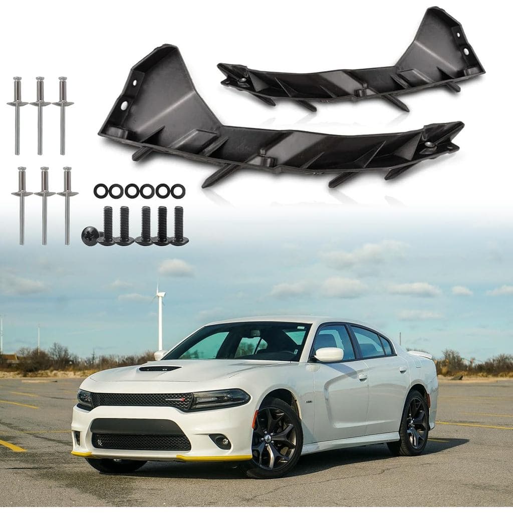 Suporte de Para-choque para Dodge Charger 2015-2023, Conjunto de Suportes de Para-choque Dianteiro para Lado do Motorist