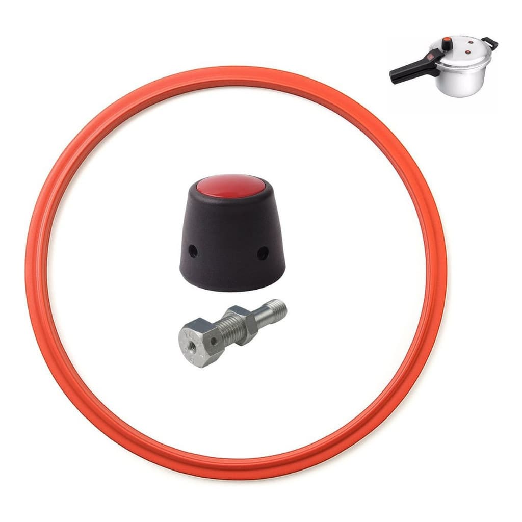 Borracha Peso Pino Panela Pressão 3d Alcast 4,5l