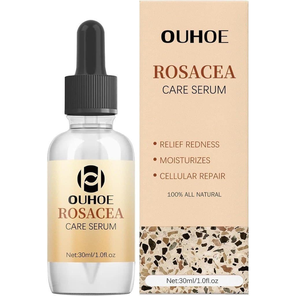 Agente para Alívio da Vermelhidão Facial, Sérum Reparador para Rosácea, Tratamento para Redução da Vermelhidão, Sérum Fa