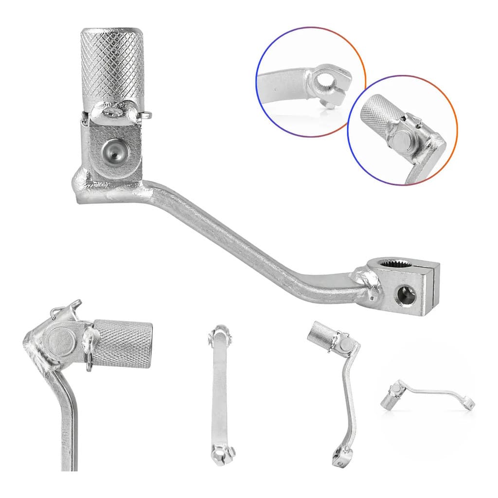 Pedal Cambio Marcha Crf 250f 2019 A 2026 Retrátil Alumínio