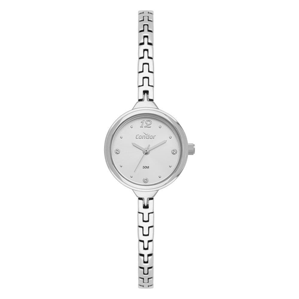 Relógio Condor Feminino Mini Joia Prata - CO2035NWE/5K