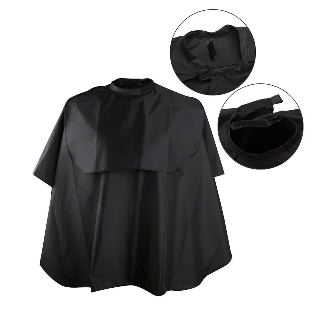 Pano envolvente de óleo assado preto, tingimento de cabelo, xale, pano circundante, Shampoo para salão de cabeleireiro a
