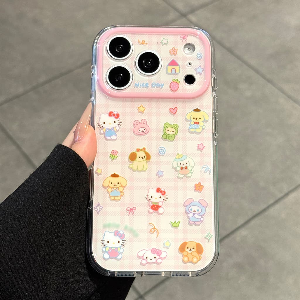 Filhote de cachorro gato adequado para Apple 17promax caso de telefone novo estilo iPhone16 sentimento High-End 15pro pr