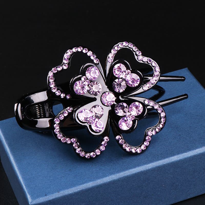 Grampo de cabelo Grab clip Headdress coreano borboleta grampo de cabelo grande clipe de três dentes acessórios para o ca