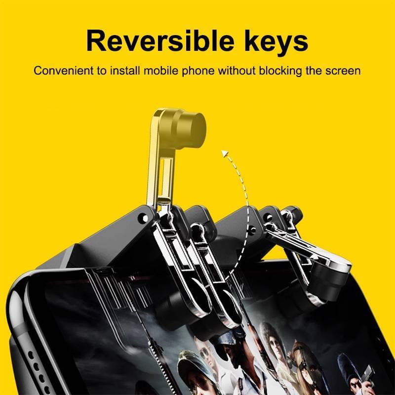ADS PUBG Controlador De Controle Para Telefone Gamepad Joysti Gatilho Fogo Livre Jogo Móvel Almofada Filhote Mão Celular