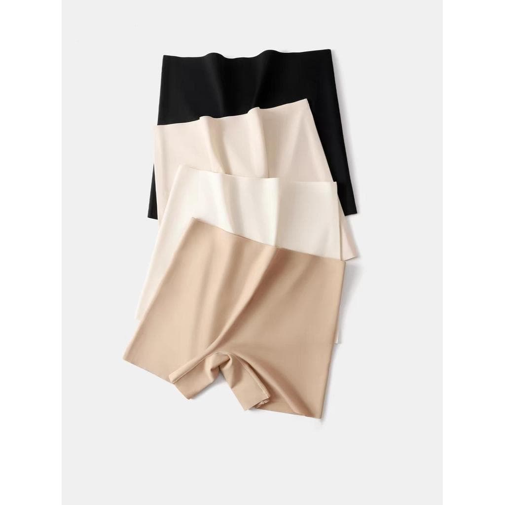 Calcinha Short de Segurança Invisível Feminina Cintura Alta Modeladora Não Transparente