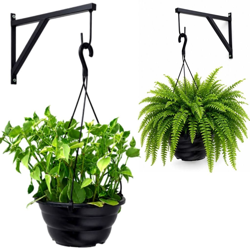 Suporte para plantas reforçado de parede
