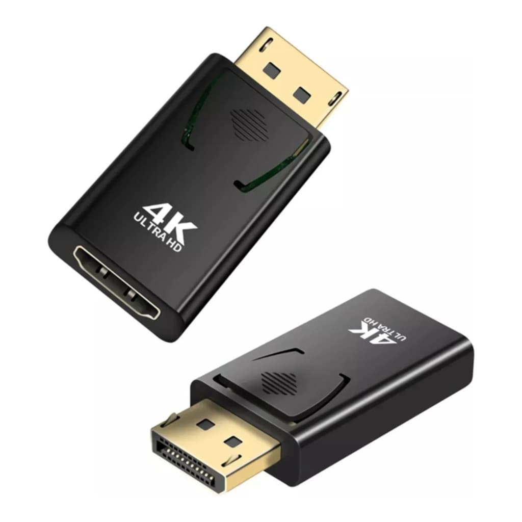 Adaptador DisplayPort para HDMI 4K 60Hz Conversor DP PC Notebook