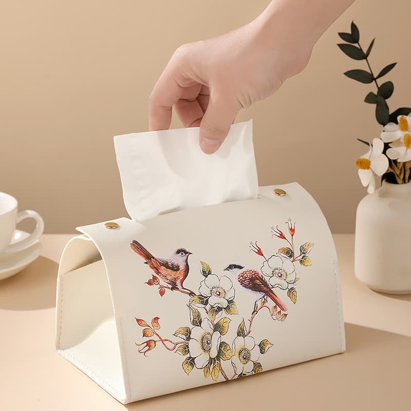 Pronto estoque influenciador estilo nórdico americano sala de estar sala de jantar decoração caixa de papel guardanapo c
