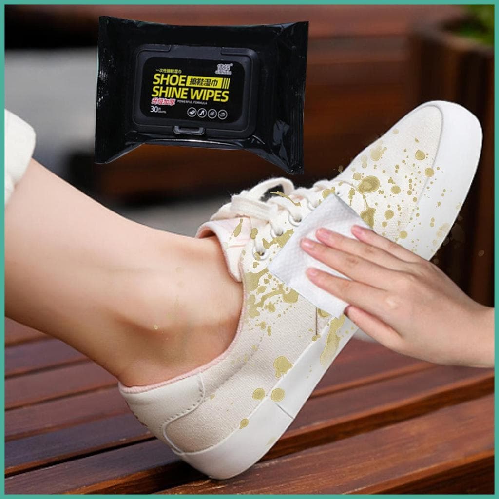 Toalhetes De Limpeza Para Sapatos Portátil Conveniente Rápida Remoção De Sujeira Molhados Polimento Remover yontebr