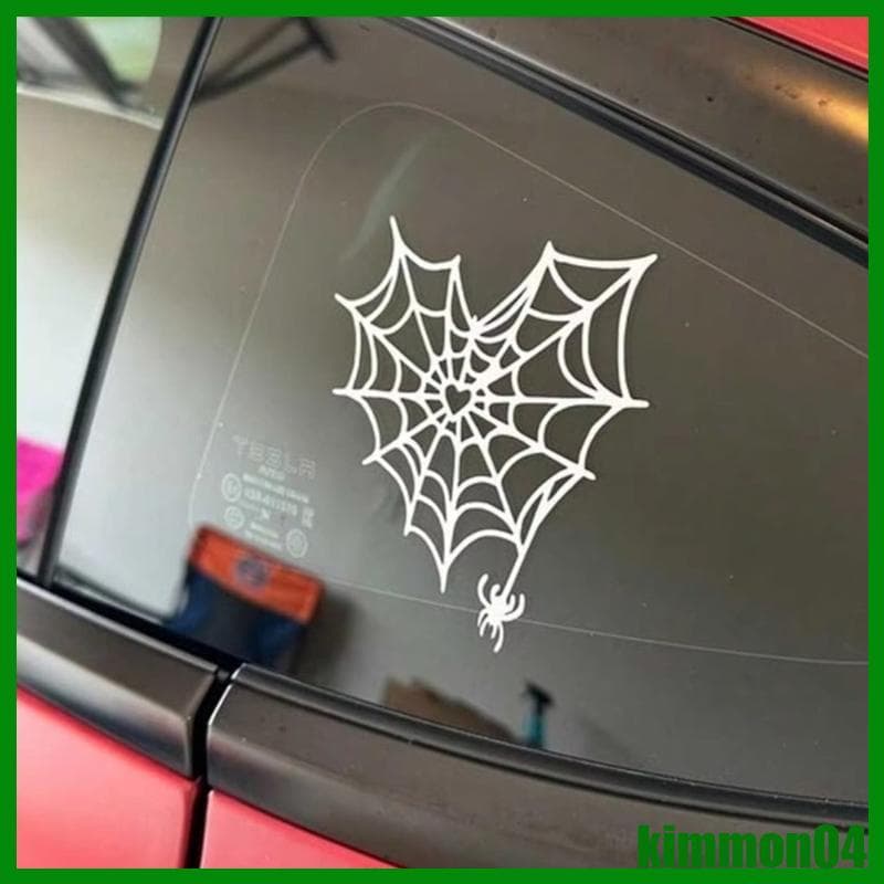 Adesivo Decalque kim Halloween Spiders Para Uso Combustível Capacete E Painel Vidro