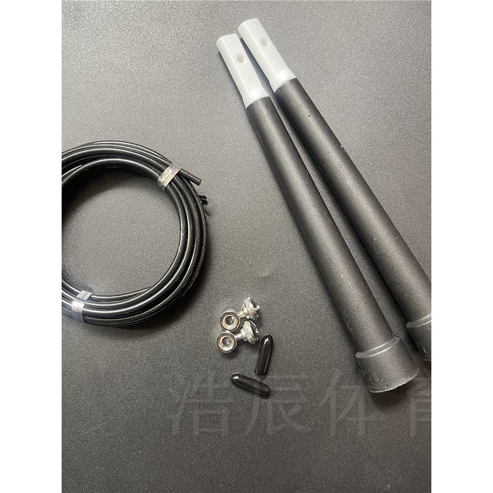 Corda de pular rápida de 2.5mm, corda de fio de aço fino para crianças, estudantes, classe de educação física, extremame