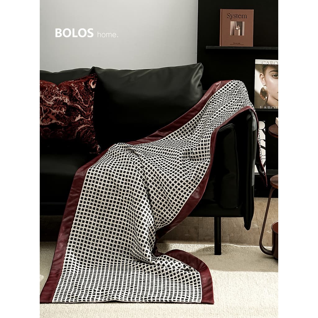 BOLOS casa luz luxo primeira classe cobertor de ar escritório Nap cobertor sofá cobertor High-End avião capa cobertor