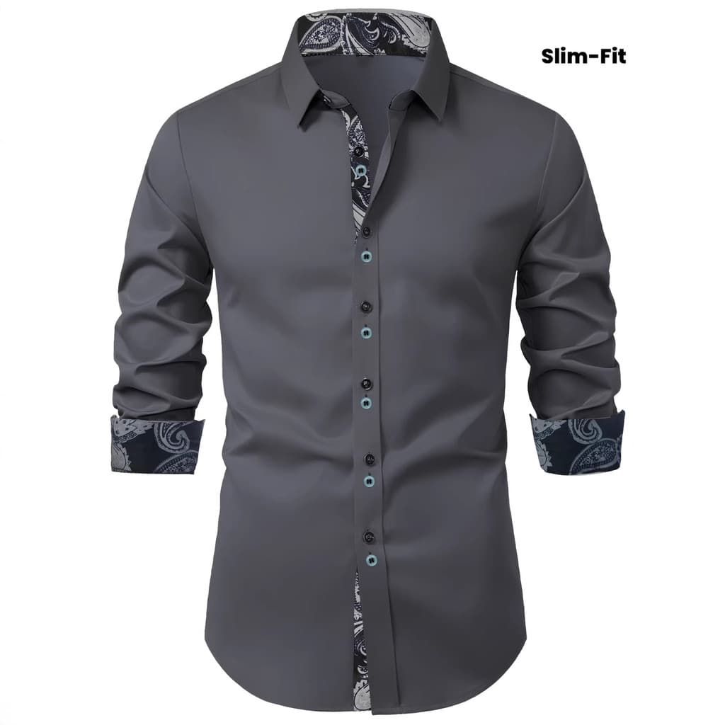 Camisa Masculina Novo Estilo Camisa Casual Masculina Camisa De Manga Comprida