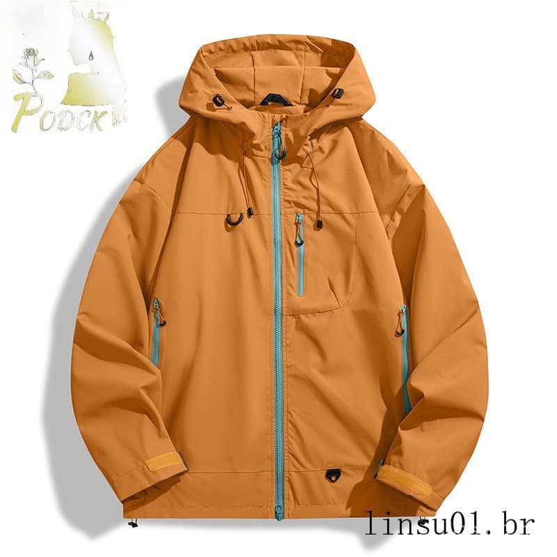 Europeu americano jaqueta masculina feminina primavera outono jaqueta à prova de vento à prova dwindproof água caminhada