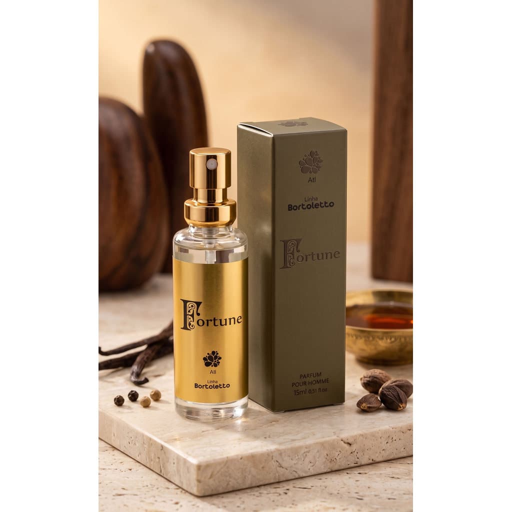 Perfume Masculino Fortune 15ml Parfum Alta Fixação Marcante