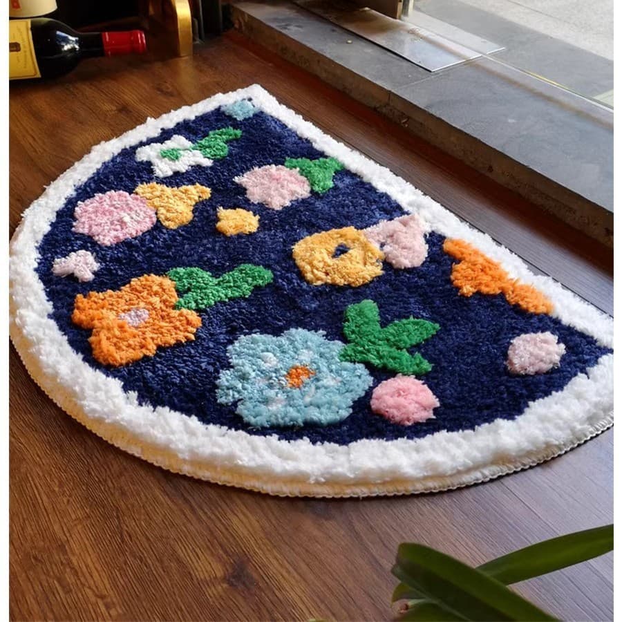 Tapete absorvente para banheiro, banheiro doméstico, antiderrapante, grosso