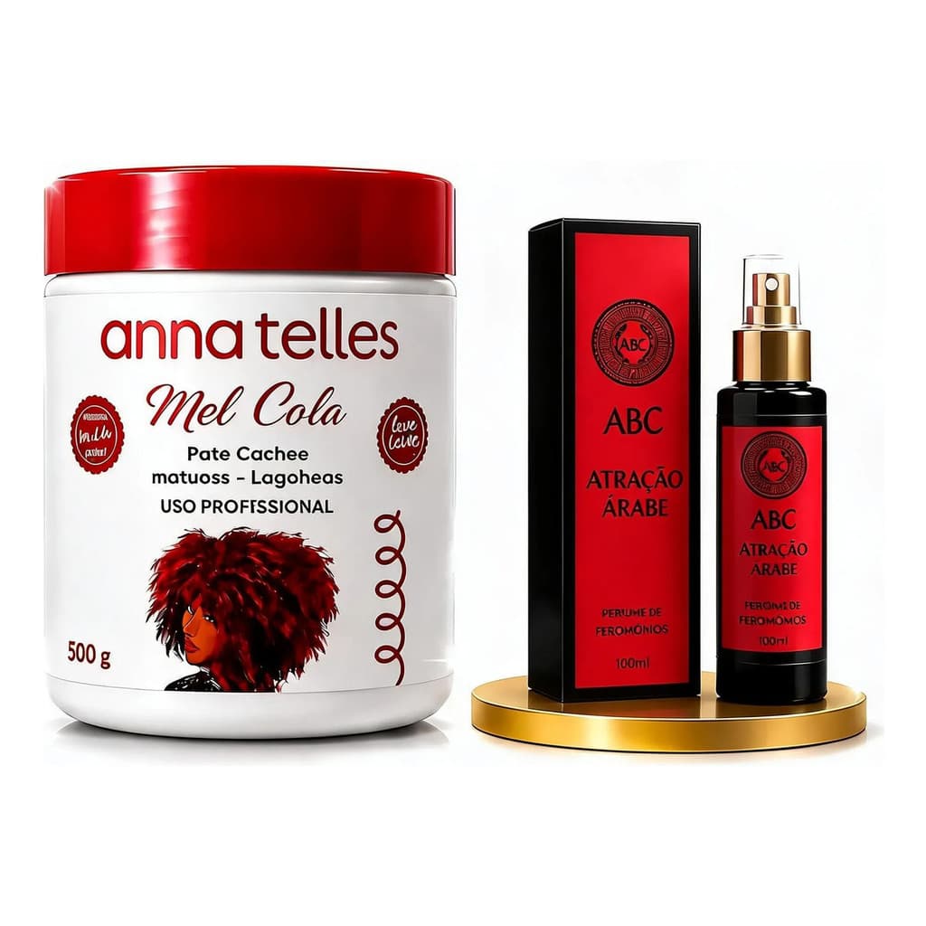 Mel Cola Anna Telles 500g + Brinde Perfume 100 Ml