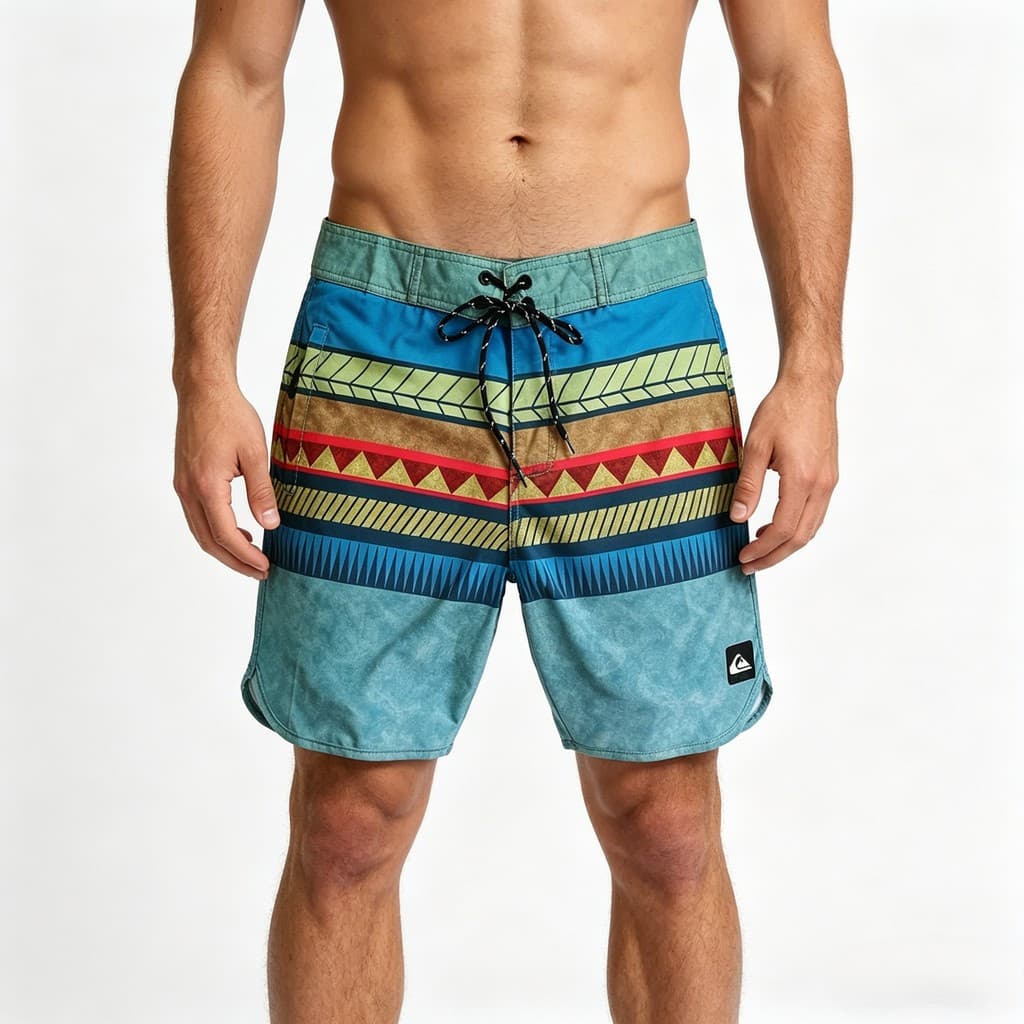 Calções De Banho Respiráveis De Secagem Rápida Para Surf Masculino Leve Praia