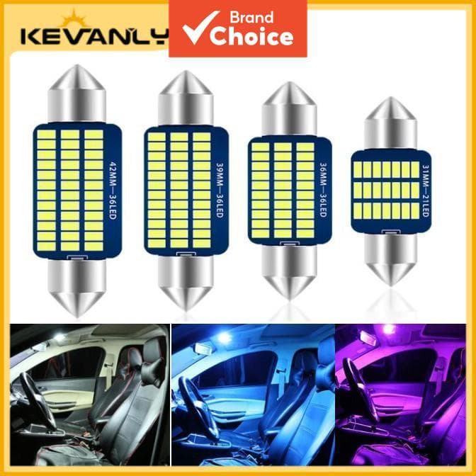 KEVANLY Canbus LED Festoon Lâmpadas Luzes De Leitura De Cúpula Interior Do Carro