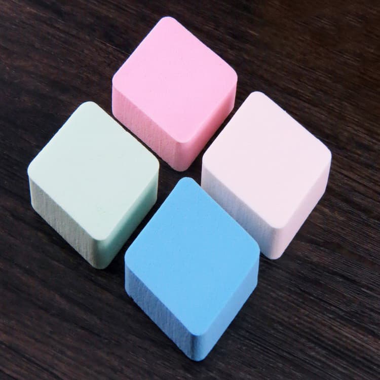 4 peças conjunto diamante puff esponja molhado seco maquiagem algodão ferramenta de maquiagem fundação puff esponja puff